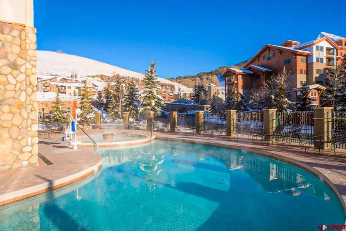 Studio 518 At Perfect Location With Pool And Hot Tub Crested Butte Exterior foto